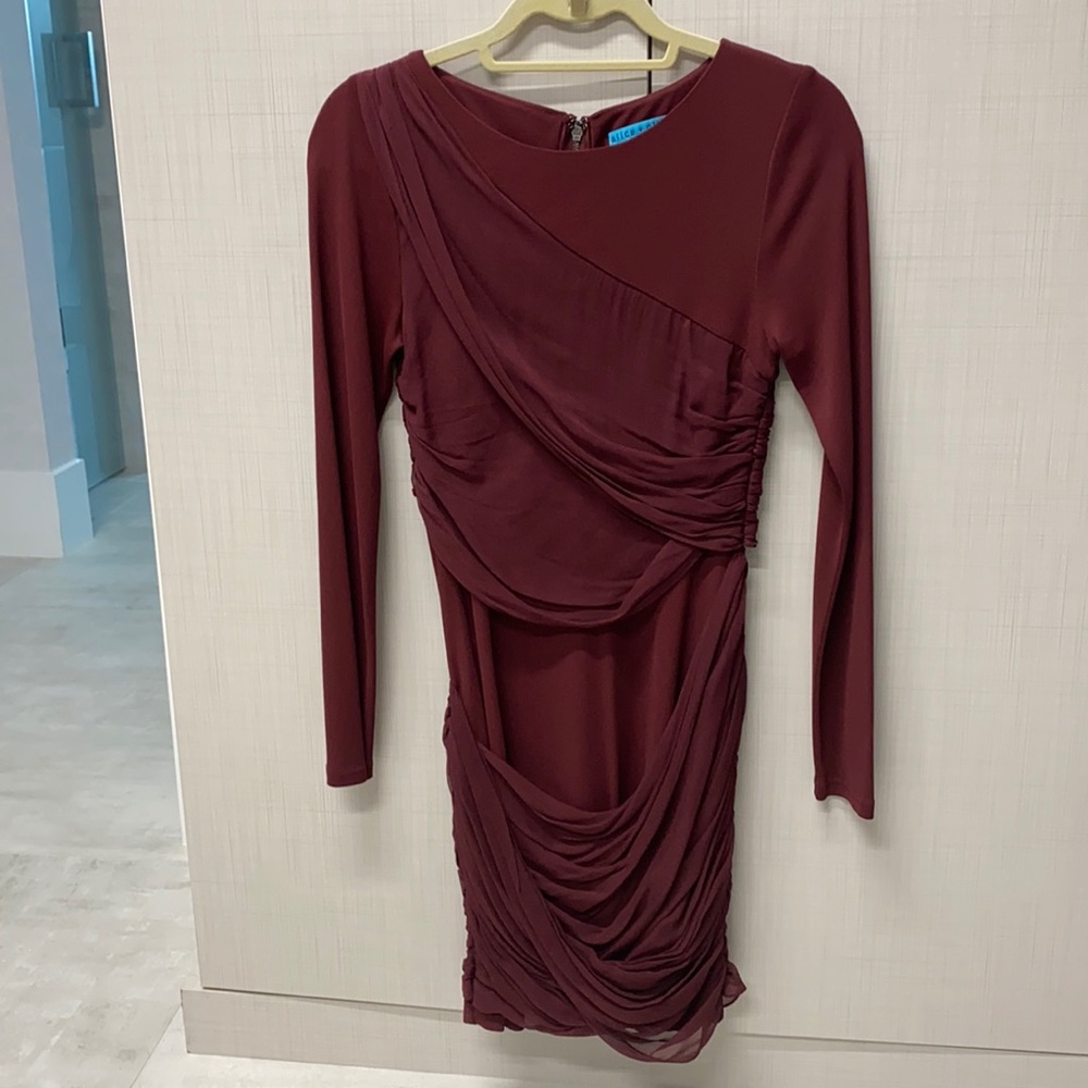 Alice and Olivia fitted dress